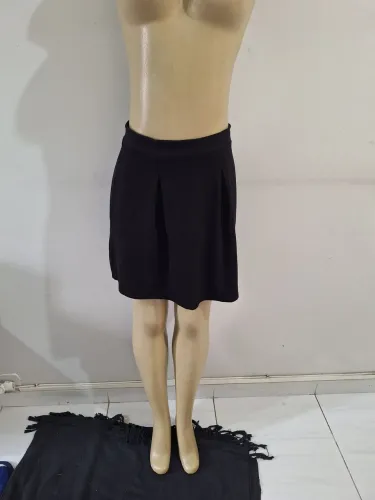 Saia feminino preta