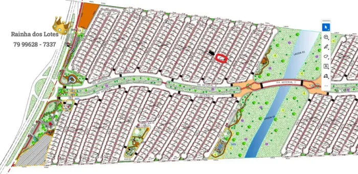VILLAREDO BARRA  - próximo ao primeira lago - Rainha dos Lotes