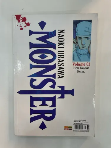 RARIDADE: Mangá Monster Volume 01 - Panini (Planet Manga)