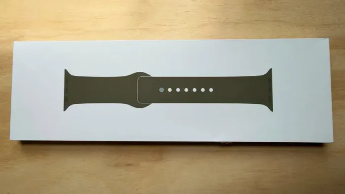 Pulseira Apple Watch Sport Band Olive 42mm S/M Original Lacrada