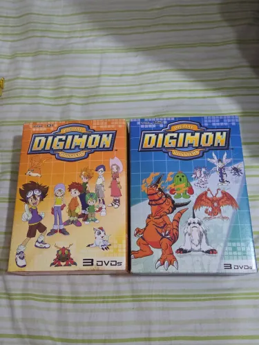 Box Vol. 1 e 2 - Digimon (6 dvds)