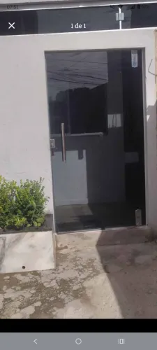 Blindex, porta de vidro 112x205