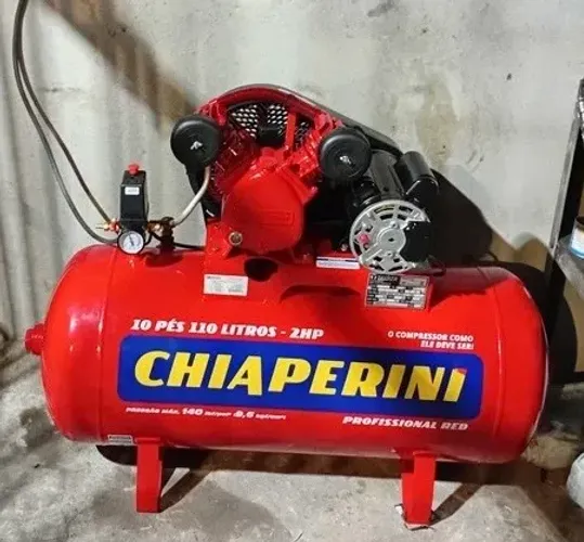 Compressor usado 10 pés 110 litros