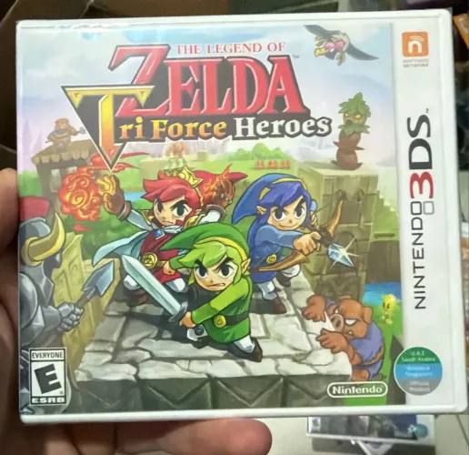 Zelda Tri Force Lacrado Nintendo 3ds Original
