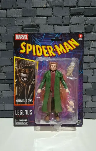 Marvel Legends Coruja Owl Homem Aranha Retro Spider-Man