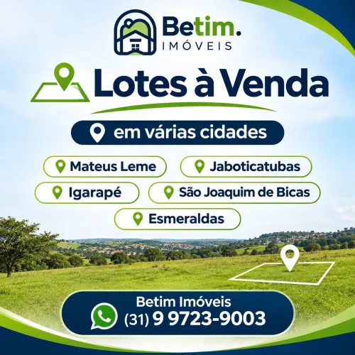 Lotes à venda!