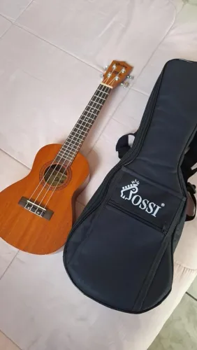 Ukulele + Capa + Afinador + Tripé