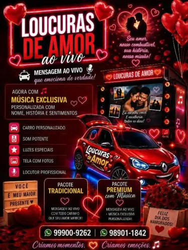 Mensagem ao Vivo Loucuras de Amor