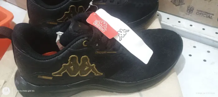 Tênis marca kappa 160 reais aproveita que o preço está maravilhoso
