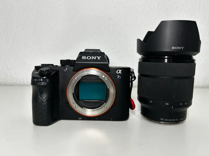 Câmera Sony A7S2 lente 28-70