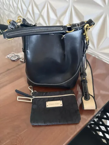 Kit Bolsa de Ombro Zara + Nécessaire Calvin Klein (Original)