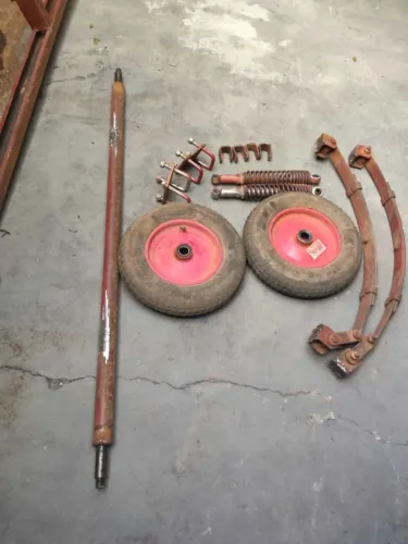 Kit de suspensão e eixo de carretinha moto