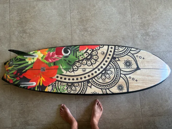 Prancha Fish Bi-quilha 5?6? 28l Flyer Surfboards