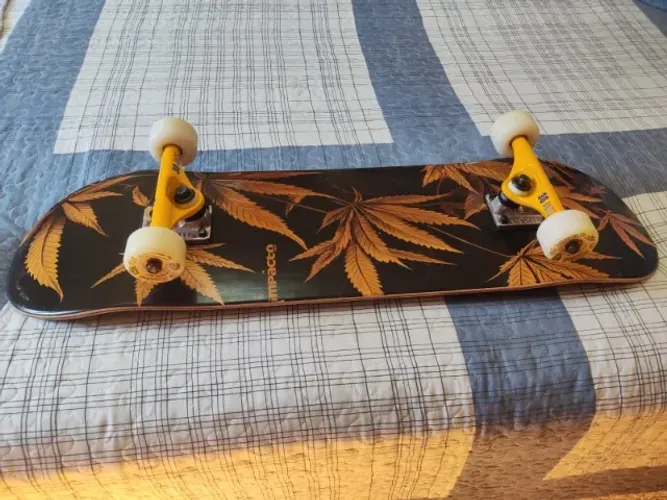 Skate shape maple Impacto, trucks Crail , rodas Oj, rolamentos Lyon e Lixa Jessup