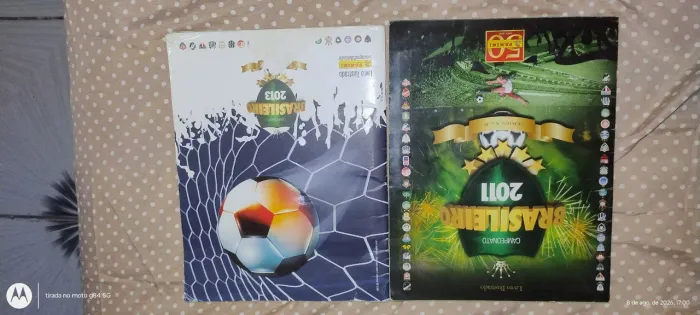 Álbum brasileirão 2011 e 2013