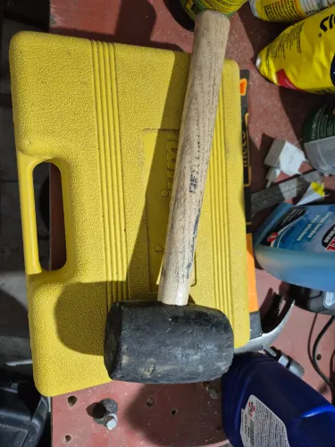 Martelo borracha para piso