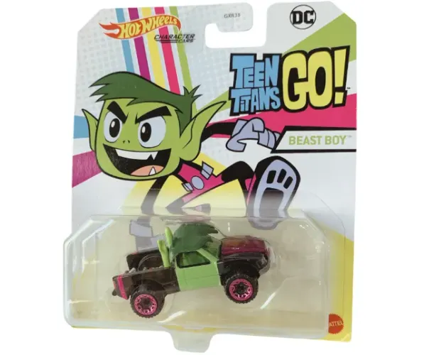 Hot Wheels Tenn Titan Go Beast Boy