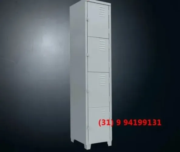 Armário de Aço Roupeiro 4 Portas Novo Frete grátis