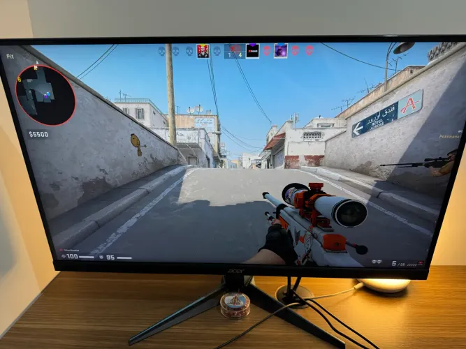 Monitor gamer Acer 27 polegadas QHD 1440p 180hz 1ms