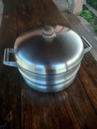 Barril de Chopp Transformado em Panela de Inox 19L | Peça Artesanal Exclusiva 