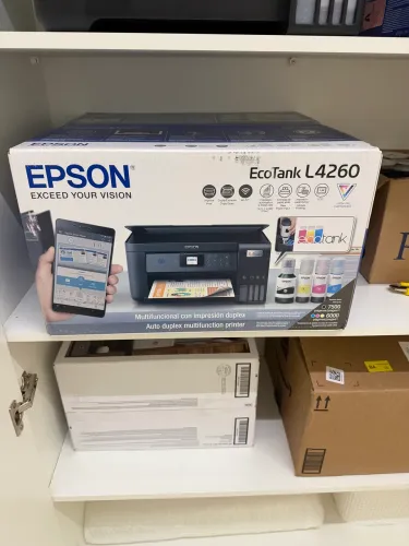 Impressora Multifuncional EPSON L4260 Ecotank - Usada em excelente estado.