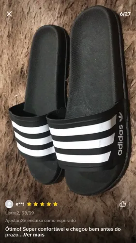 Chinelo adidas