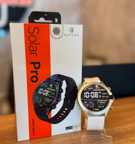 Smartwatch Xiaomi Haylou Solar Pro - novo e lacrado