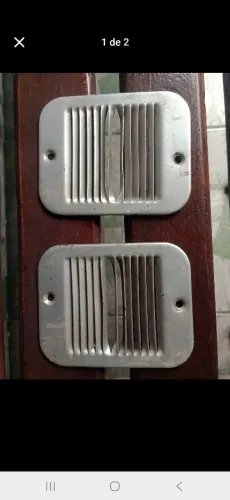 Par de telas do tabelier da caminhonete F1000 F4000