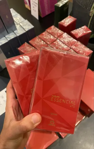 Perfume Essencial Ato Natura + Sacola Natura