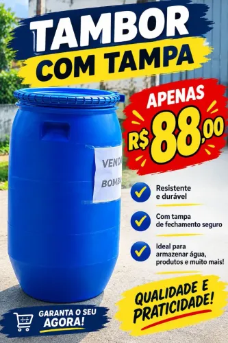 Tambor 80 litros