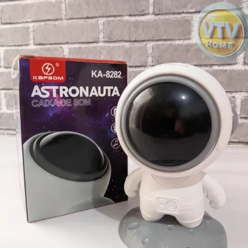 Caixinha de Som Personalizada Astronauta + Entrega Grátis