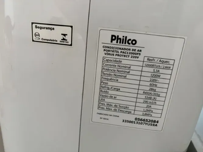 Ar Condicionado Portátil Philco