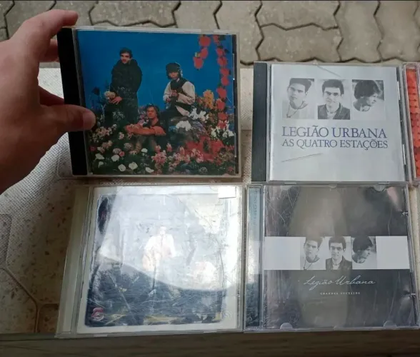 Coleção 4 Cds Legião Urbana por $60