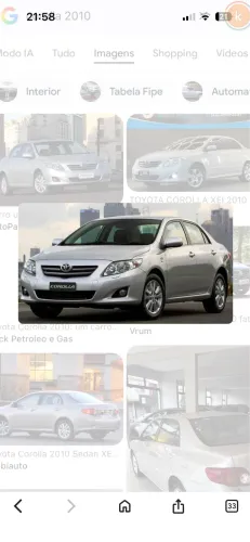 Peças corolla 2010 2.0 