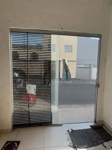 Porta de vidro para Loja