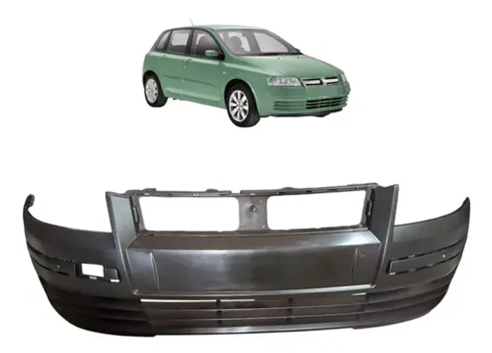 Parachoque Dianteiro Stilo 2003 2004 2005 2006 2007 Preto