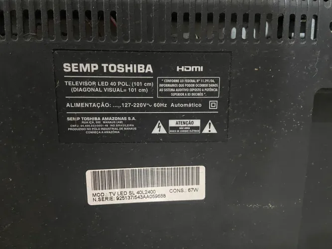 TV - CONCERTO OU RETIRADA DE PEÇAS