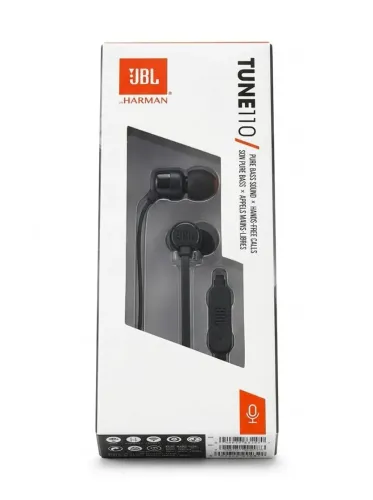 Fone de Ouvido JBL Tune 110 Preto - Novo na Caixa