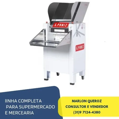 Cilindro de Massas 50CM 2 Motores G.Paniz 