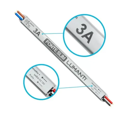 Fonte Slim 36w../3A../12v