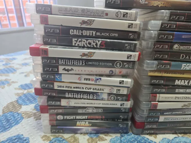 Lote 31 jogos ps3