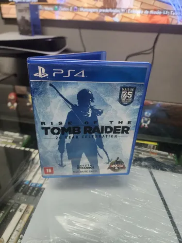 Jogo para PS4 PS5 usado mídia física Rise of The Tomb Rider 