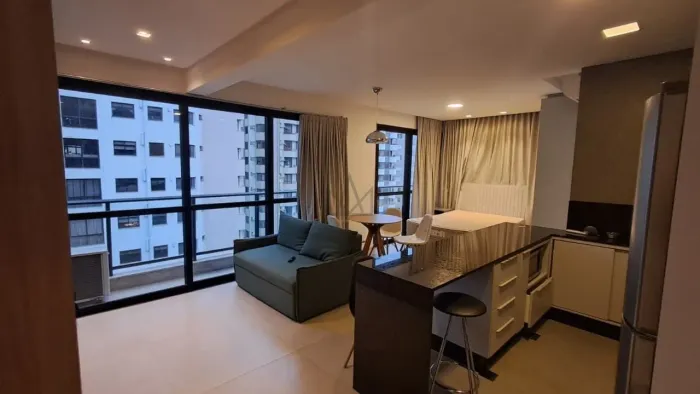 Apartamento 1 dormitório Beira Mar