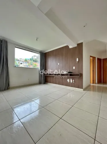 Cobertura com 02 quartos, cozinha com armários e uma vaga, São Cosme, Santa Luzia, MG