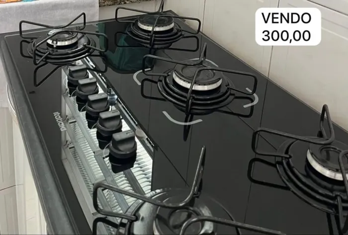Fogão Cooktop 5 bocas Itatiaia