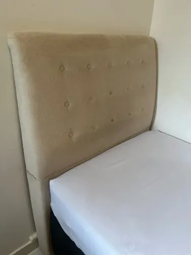 Cama Box Solteiro + Cabeceira
