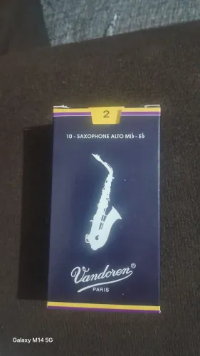 Palhetas saxofone alto