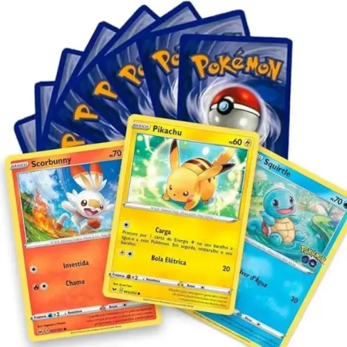 Lote de cartas pokemon, 50 cards