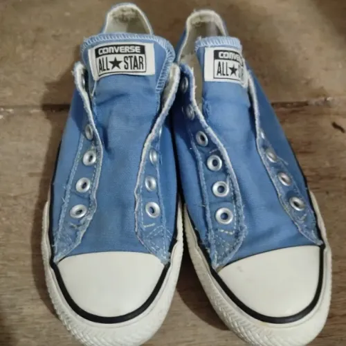 Tênis Converse All Star Chuck Taylor Slip Azul (Modelo Sem Cadarço) TAM 37