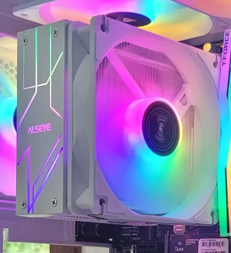 Cooler Alseye N120 SE COV, RGB, 120mm, Branco